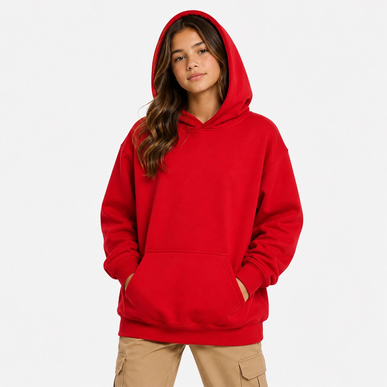 Gildan Unisex Softstyle Midweight Long Sleeve Hooded Sweatshirt